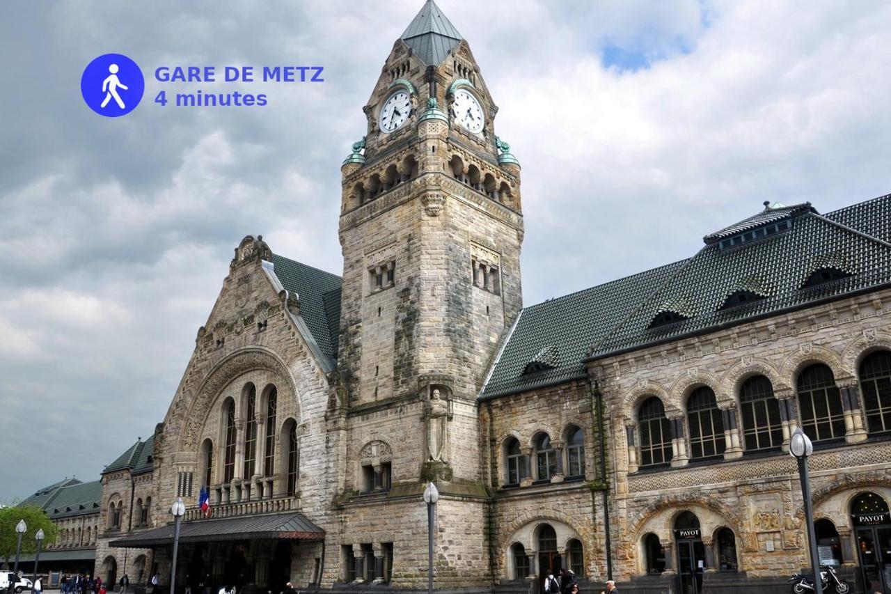 Appartement Belchamps Metz Gare Pompidou Extérieur photo